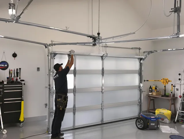 Twinsburg Garage Door Repair certified team performing precision garage door installation in Twinsburg