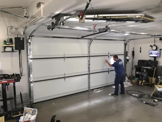 Professional garage door repair service by Twinsburg Garage Door Repair in Twinsburg