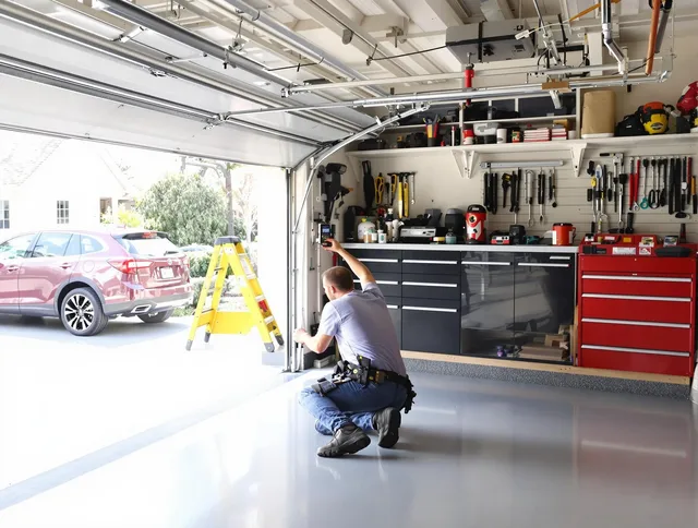 Local garage door repair service by Twinsburg Garage Door Repair in Twinsburg